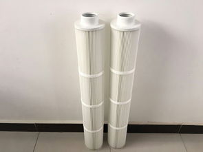 120*79*350運宏錐形覆膜除塵濾筒 高效空氣凈化核心配件詳解